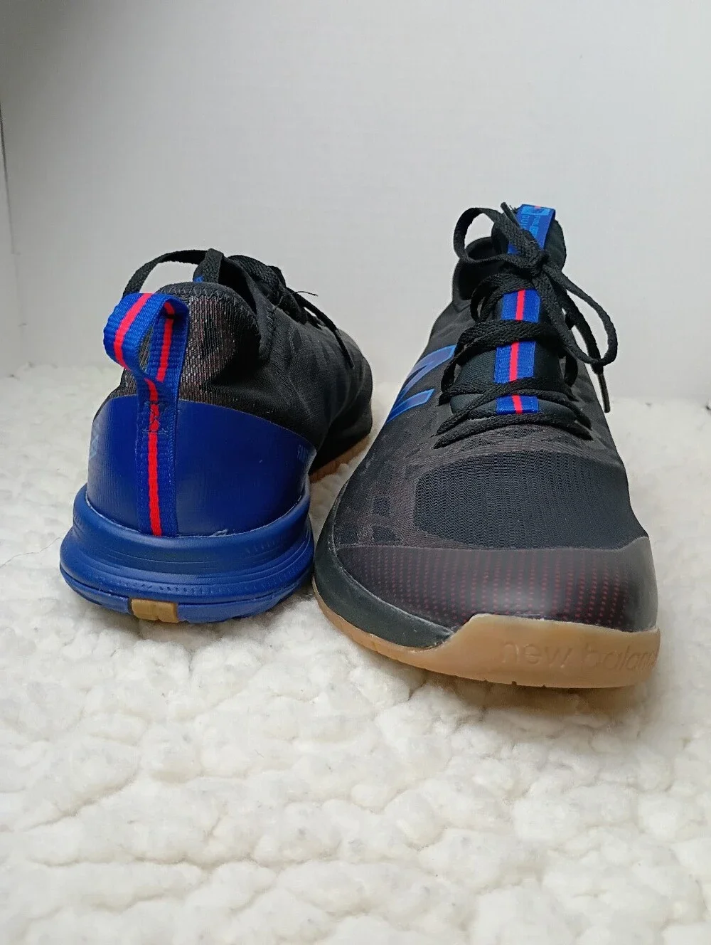 New Balance FuelCore Quick MXQIKBT3 Men's US 15 D Training Shoes Black Blue.